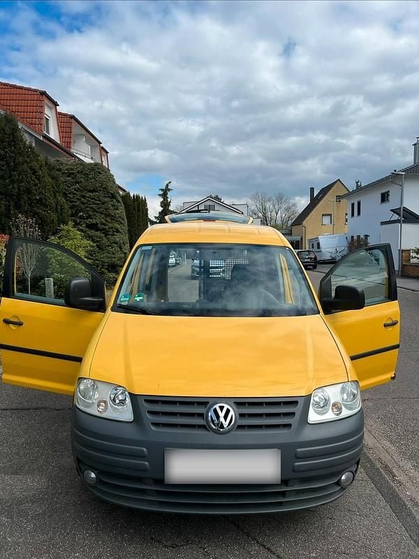 Gebraucht VW Caddy 69 PS (50 kW) 2009 Gelb Van / Kleinbus