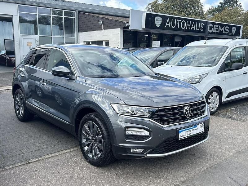 Indiumgrau metallic Gebraucht 2022 VW T-Roc Sport SUV | 22.890 € (Guter Preis) - Bild 1/4