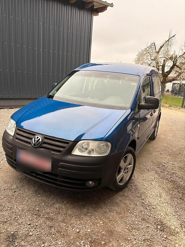 Usata VW Caddy 105 CV (77 kW) 2005 Blu Monovolume