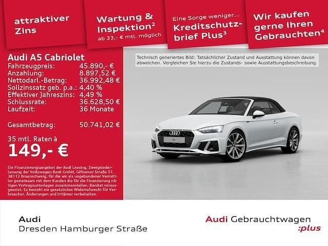 Gebraucht 2024 Audi A5 S-Line Coupé | 45.890 € (Superpreis) - Bild 1/3