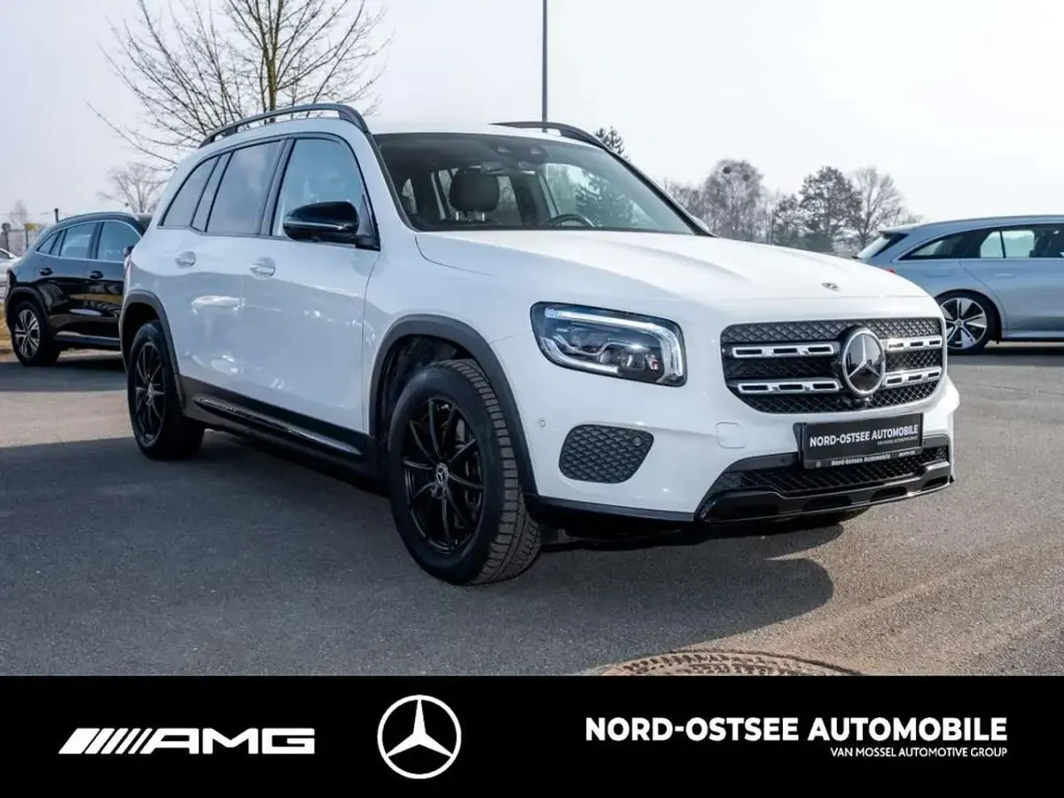 Gebraucht Mercedes GLB200 Progressive 150 PS (110 kW) 2021 Unilack polarweiß SUV