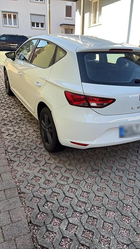 Usata Seat Leon 110 CV (80 kW) 2016 Bianco Station wagon