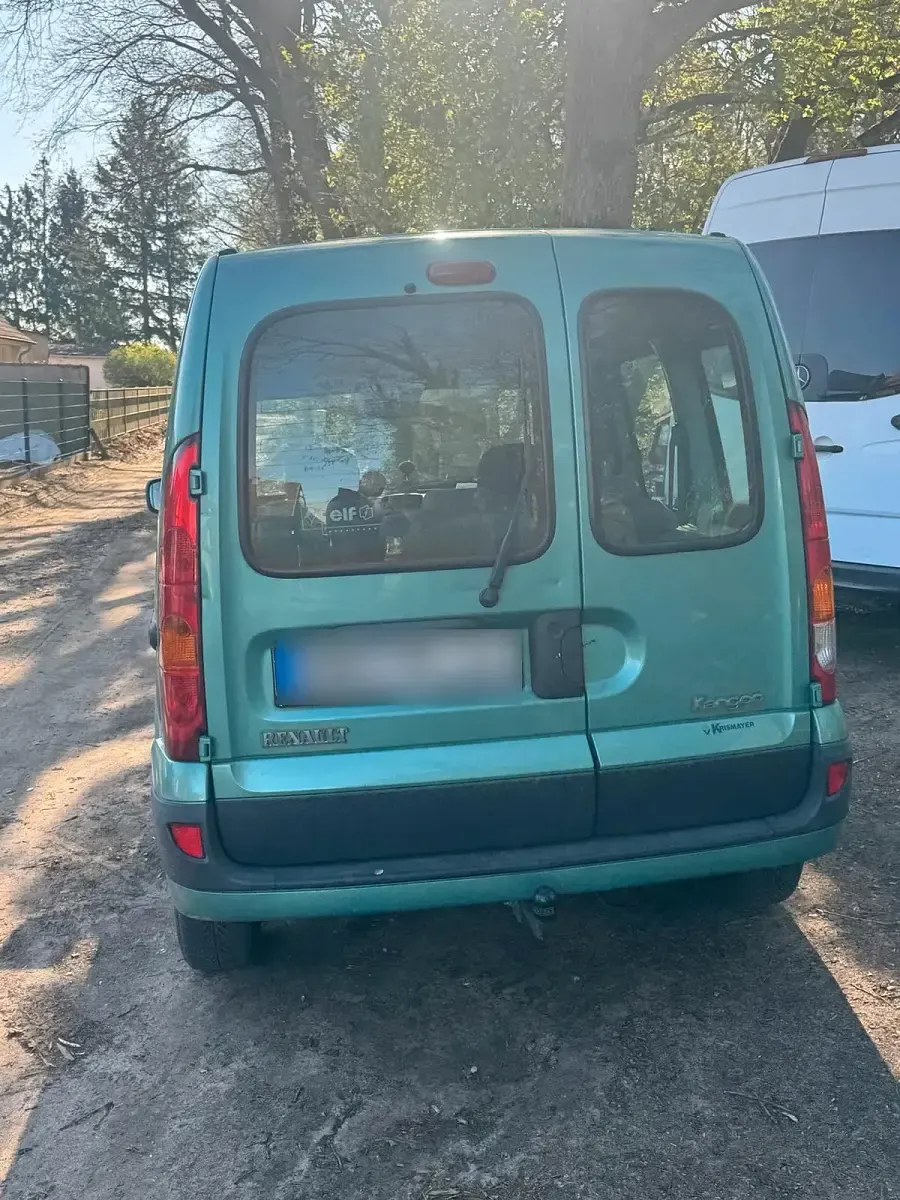 Usata Renault Kangoo 80 CV (58 kW) 2004 Verde Monovolume