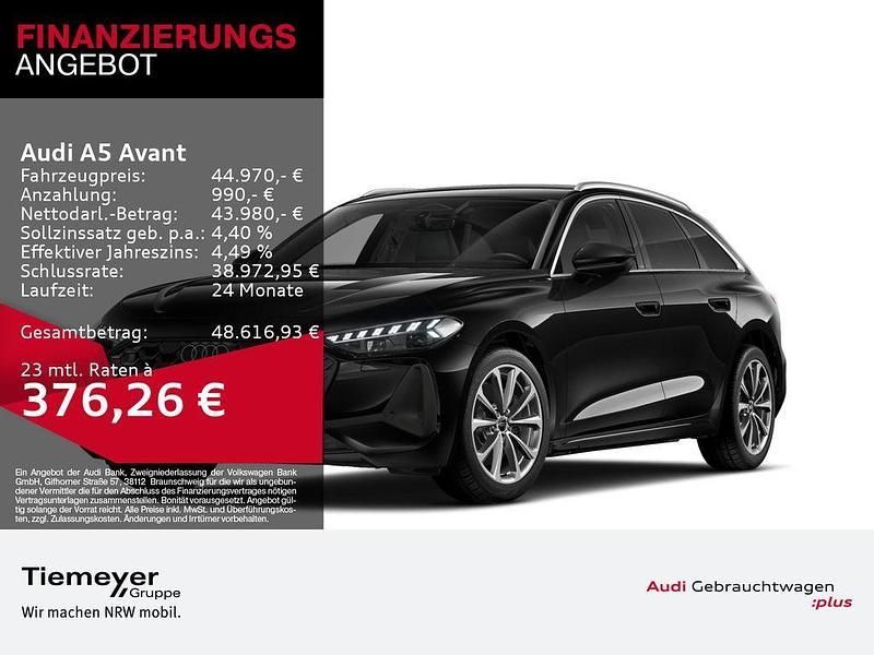Gebraucht Audi A5 Comfort 204 PS (150 kW) 2025 Schwarz Kombi