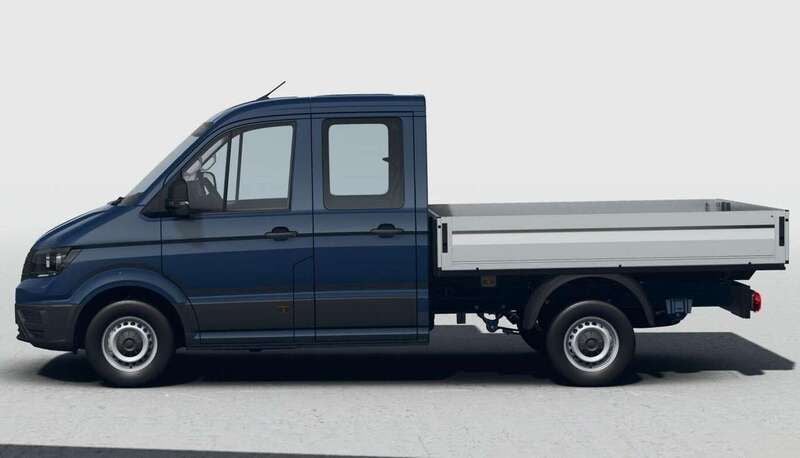 Deep ocean blue Neu 2024 VW Crafter Van | 39.436 € (Superpreis) - Bild 1/2
