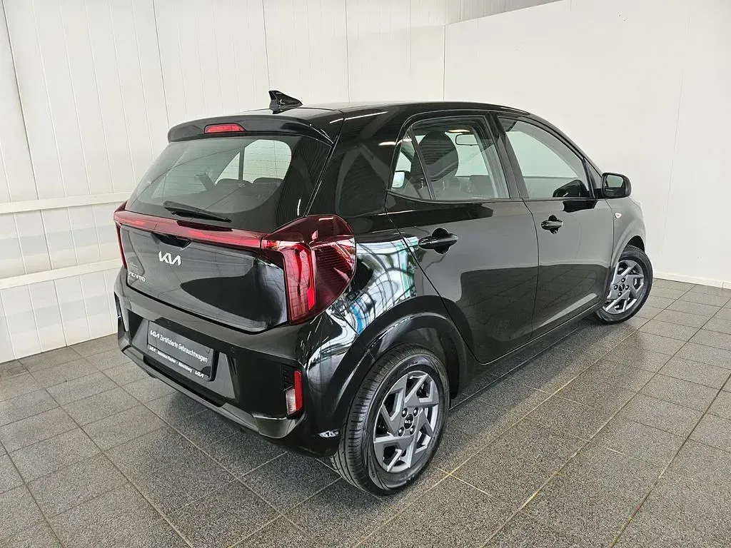 Gebraucht Kia Picanto Vision 79 PS (58 kW) 2025 Auroraschwarz met. Kleinwagen