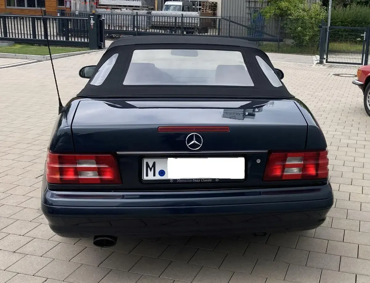 Gebraucht Mercedes SL320 224 PS (164 kW) 2000 Schwarz Cabrio