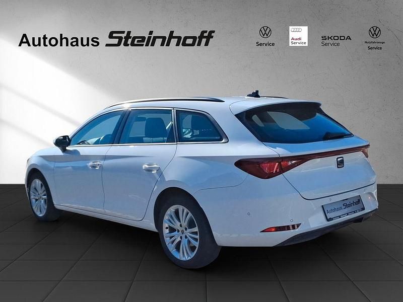 Gebraucht Seat Leon ST Style 116 PS (85 kW) 2021 Weiß Kombi