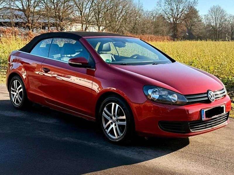 Rot Gebraucht 2011 VW Golf Cabriolet Cabrio | 7.800 € (Etwas zu teuer) - Bild 1/4