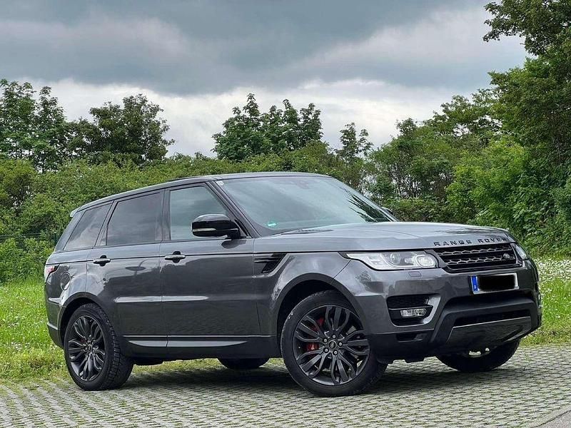 Grau Gebraucht 2017 Land Rover Range Rover Sport SUV | 26.300 € (Etwas zu teuer) - Bild 1/4