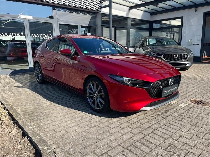 Gebraucht Mazda 3 179 PS (131 kW) 2020 Soul red crystal (rot) Limousine