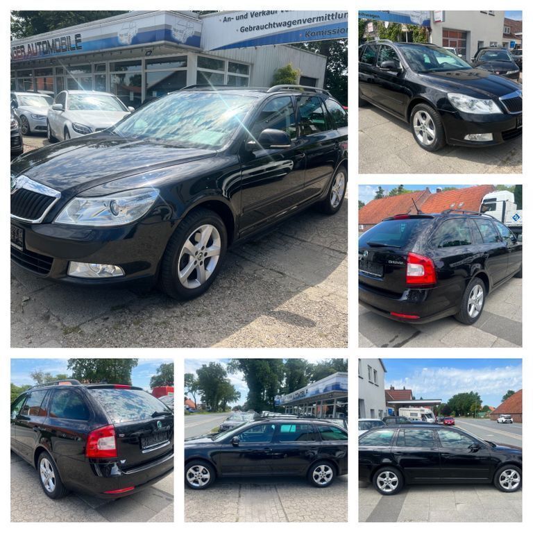Schwarz Gebraucht 2013 Skoda Octavia Best of Kombi | 6.999 € (Teuer) - Bild 1/4