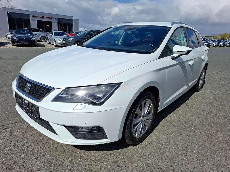 Gebraucht Seat Leon Style 110 PS (80 kW) 2017 "nevada" weiss Kombi