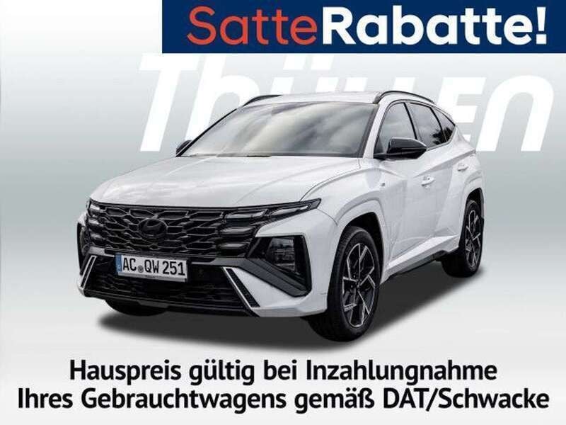 Weiß Gebraucht 2024 Hyundai Tucson N Line SUV | 35.480 € (Guter Preis) - Bild 1/4