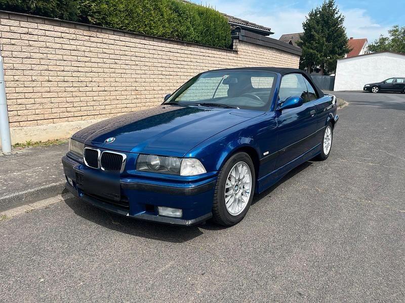 Blau Gebraucht 1999 BMW 320 Cabriolet M Sport Cabrio | 5.990 € (Superpreis) - Bild 1/4