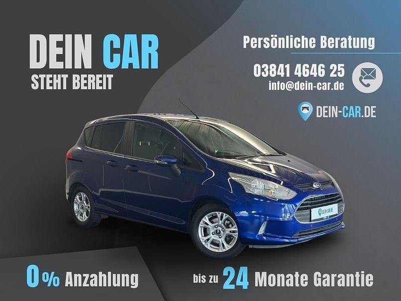 Blau Gebraucht 2016 Ford B-MAX SYNC Edition Van / Kleinbus | 9.990 € (Fairer Preis) - Bild 1/4