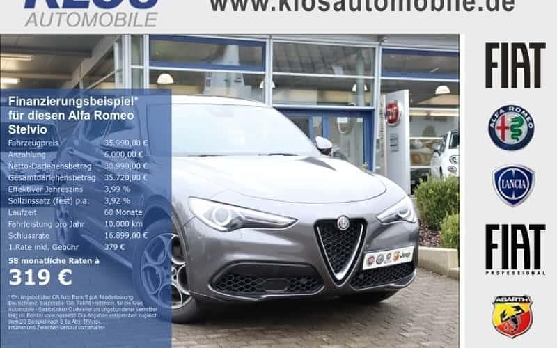 Grau Gebraucht 2023 Alfa Romeo Stelvio Ti SUV | 35.990 € (Superpreis) - Bild 1/4