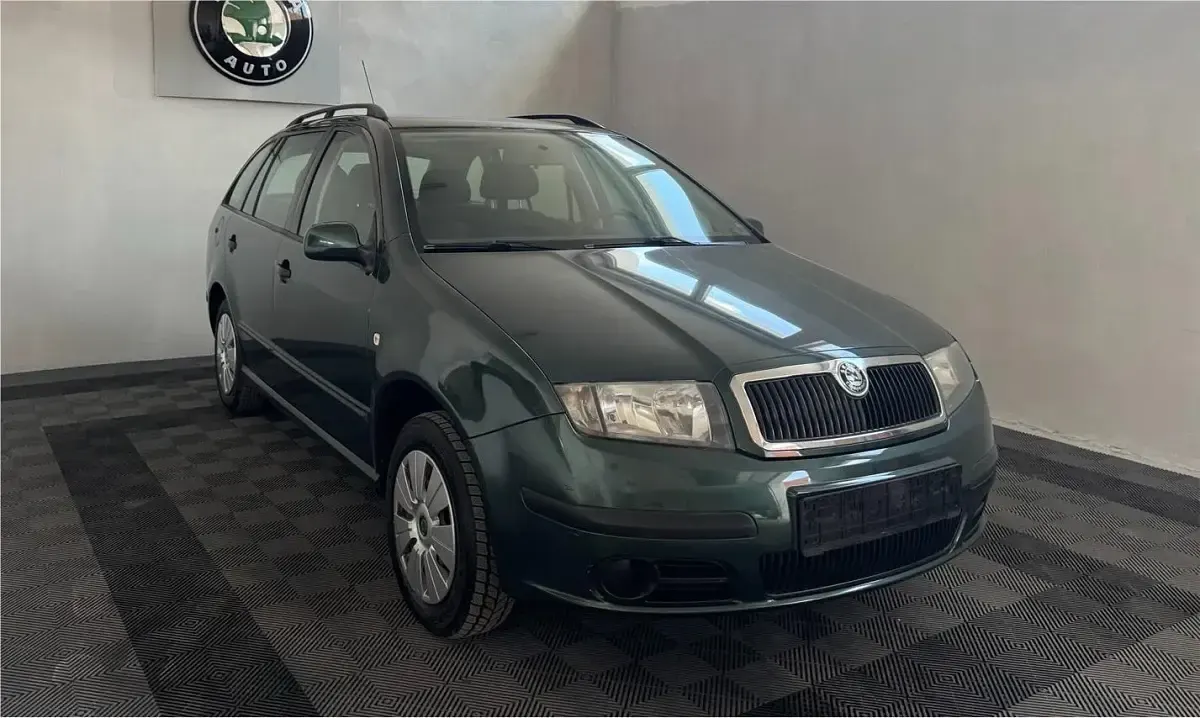 Gebraucht Skoda Fabia 80 PS (58 kW) 2007 Grün Kleinwagen