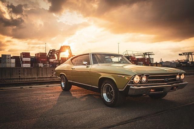 Grün Gebraucht 1969 Chevrolet Chevelle Coupé | 49.000 € - Bild 1/4