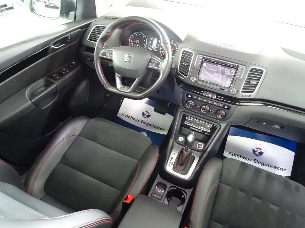 Gebraucht Seat Alhambra FR-Line 150 PS (110 kW) 2022 Weiß Van / Kleinbus