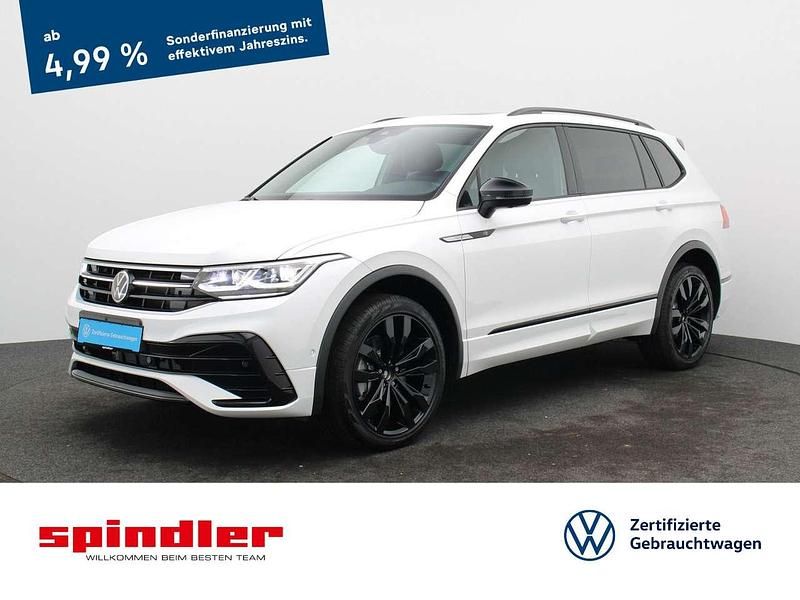 Oryxweiß perlmutteffekt Gebraucht 2025 VW Tiguan Allspace R-line SUV | 52.980 € - Bild 1/3