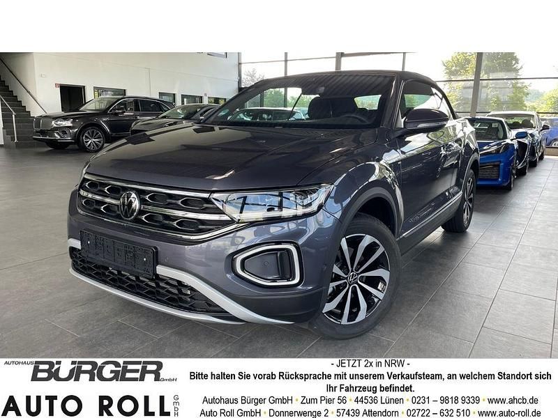 Grau Gebraucht 2025 VW T-Roc Cabriolet Style Cabrio | 36.970 € (Fairer Preis) - Bild 1/4