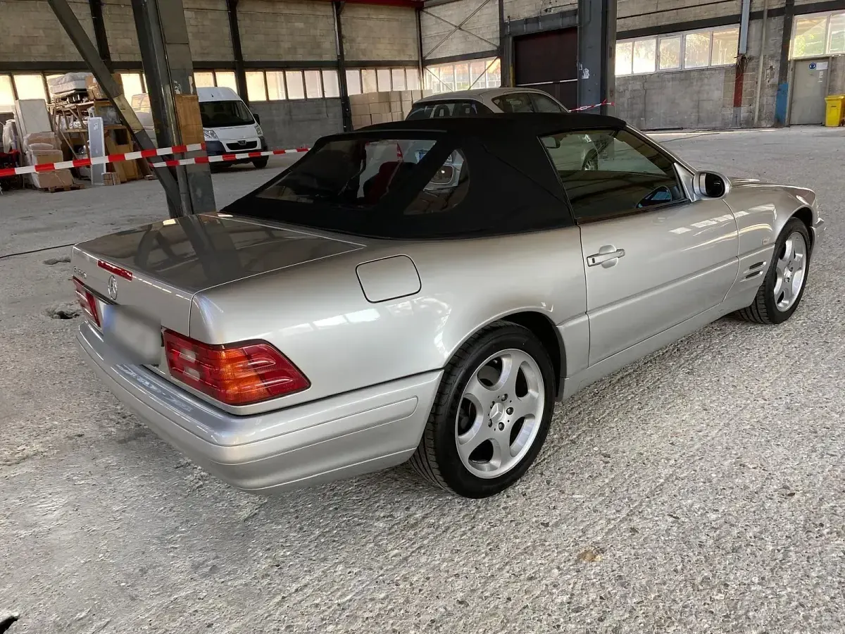 Gebraucht Mercedes SL320 224 PS (164 kW) 1999 Silber Cabrio