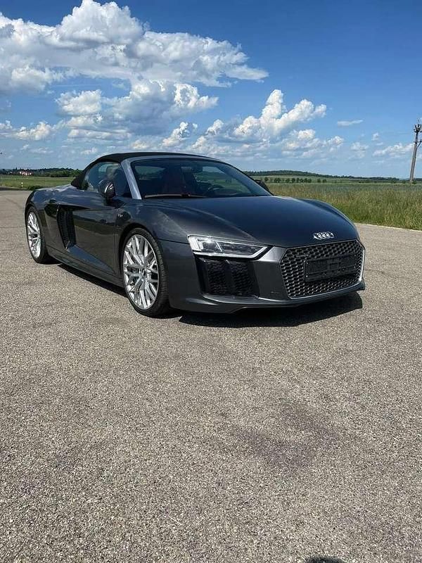 Grau Gebraucht 2016 Audi R8 Spyder Cabrio | 107.500 € (Superpreis) - Bild 1/4