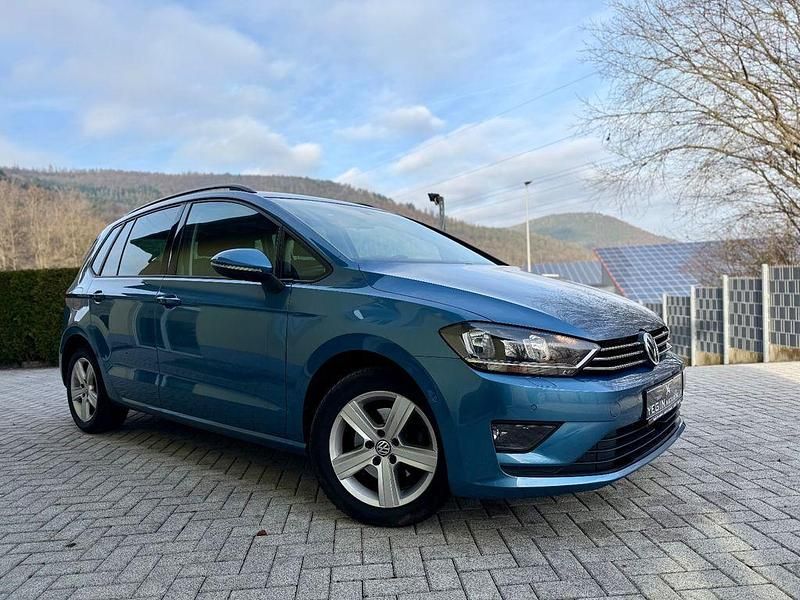 Blau Gebraucht 2014 VW Golf Sportsvan Comfortline Van / Kleinbus | 11.500 € (Fairer Preis) - Bild 1/4