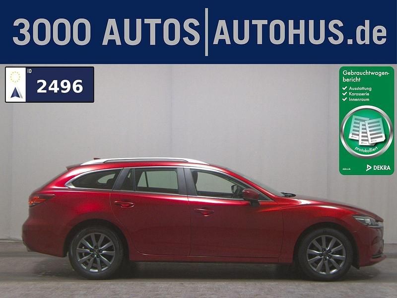 Rot Gebraucht 2021 Mazda 6 Prime-Line Kombi | 20.779 € (Fairer Preis) - Bild 1/4
