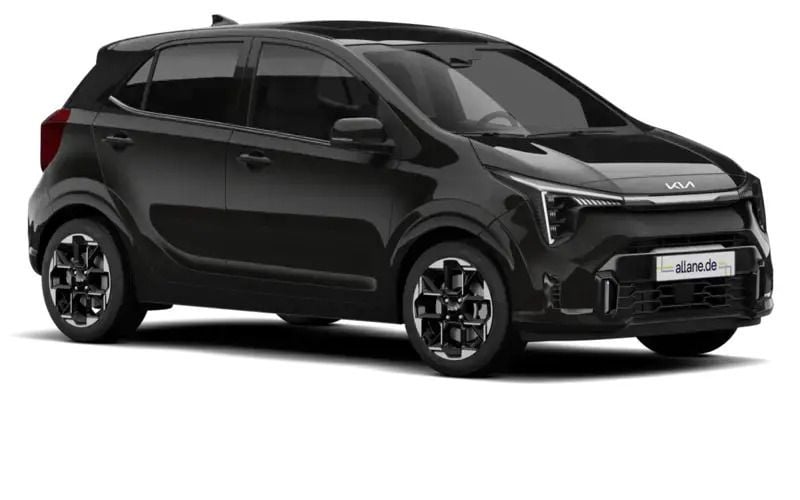 Aurorablackpearl (schwarz) Neu 2025 Kia Picanto Launch Edition Kleinwagen | 20.670 € (Fairer Preis) - Bild 1/4