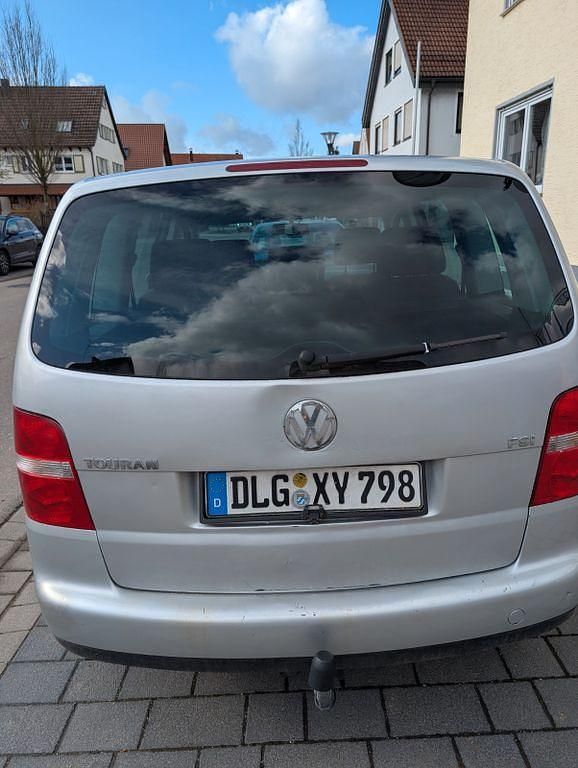 Gebraucht VW Touran Conceptline 102 PS (75 kW) 2005 Silber Van / Kleinbus