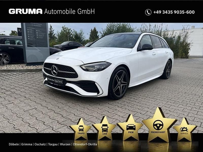 Weiß Gebraucht 2024 Mercedes C180 Advanced Limousine | 40.960 € (Etwas zu teuer) - Bild 1/4