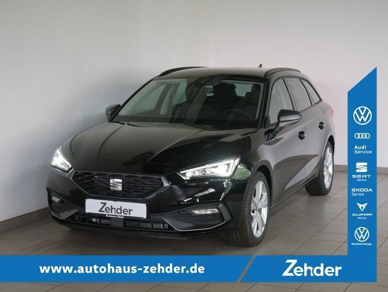 Mitternachtsschwarz Gebraucht 2024 Seat Leon FR Kombi | 21.931 € (Fairer Preis) - Bild 1/4