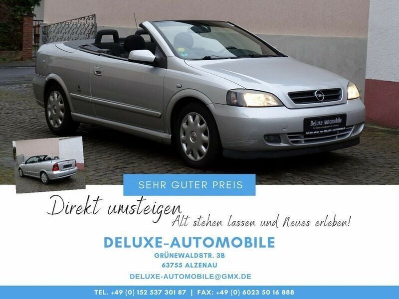 Silber metallic Gebraucht 2002 Opel Astra Cabriolet Cabrio | 2.200 € (Guter Preis) - Bild 1/3