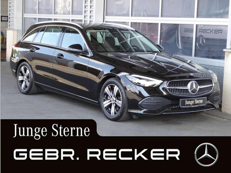 Lack obsidianschwarz Gebraucht 2024 Mercedes C220 Advanced Kombi | 38.650 € (Fairer Preis) - Bild 1/4