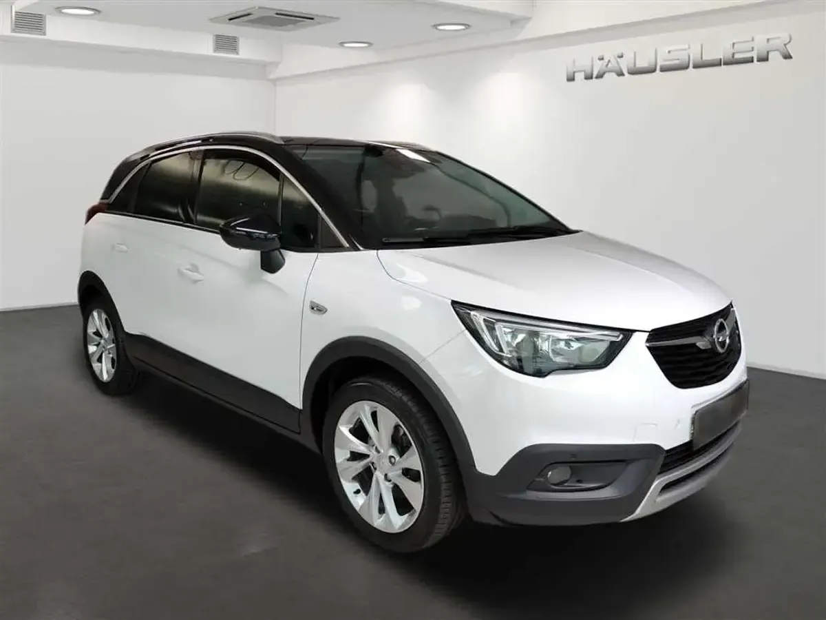 Gebraucht Opel Crossland X Innovation 110 PS (80 kW) 2019 Weiß SUV