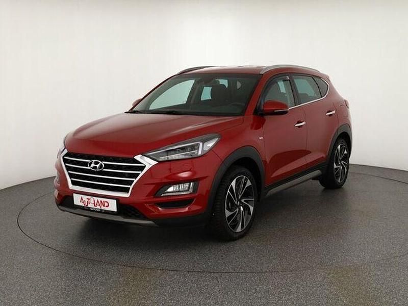 Gebraucht Hyundai Tucson Premium 136 PS (100 kW) 2019 Rot SUV