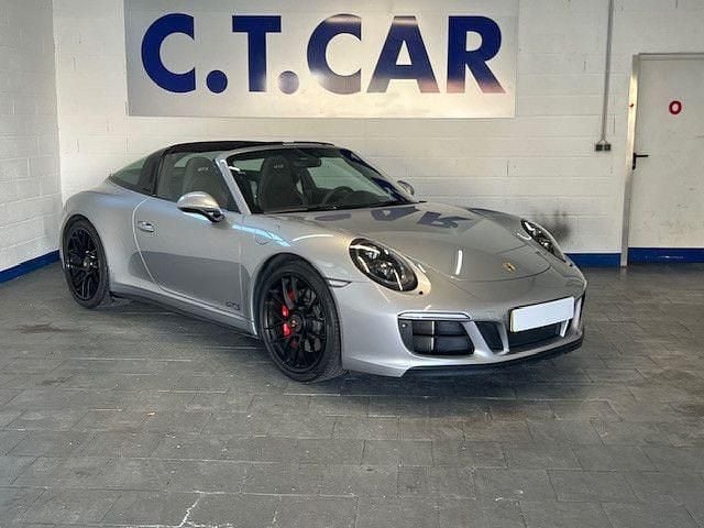 Silber Gebraucht 2019 Porsche 911 Targa 4 Chrono Cabrio | 134.900 € (Guter Preis) - Bild 1/4