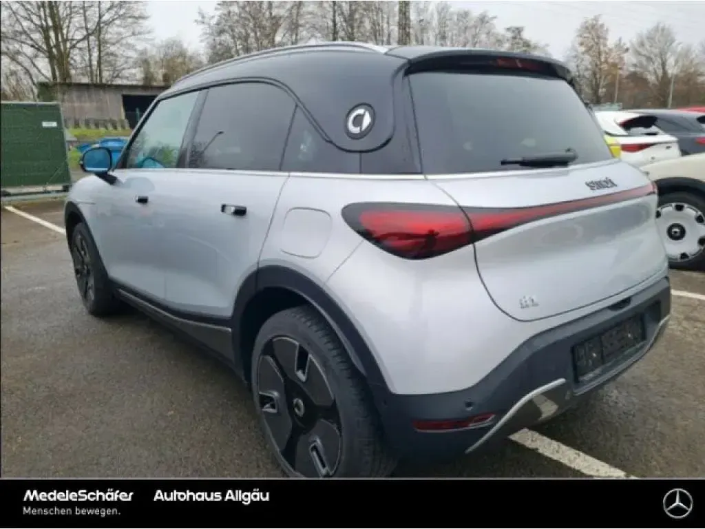 Gebraucht Smart #1 Premium 200 kW (272 PS) 2024 Cyber silver (metallic) SUV
