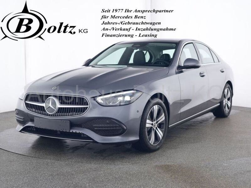 Selenitgrau Gebraucht 2023 Mercedes C180 Avantgarde Limousine | 37.700 € (Etwas zu teuer) - Bild 1/4