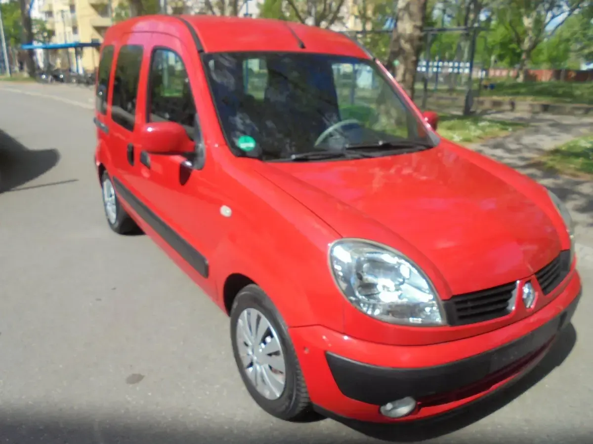 Gebraucht Renault Kangoo Privilege 95 PS (69 kW) 2008 Rot Van / Kleinbus