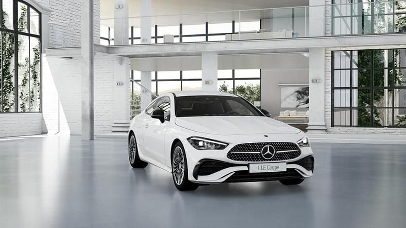 Gebraucht Mercedes CLE300 258 PS (189 kW) 2025 Unilack polarweiß Coupé