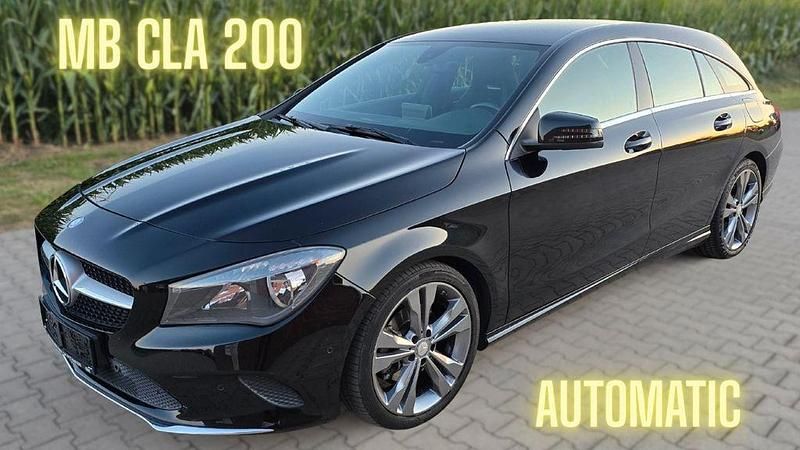 Schwarz Gebraucht 2016 Mercedes CLA200 Shooting Brake Kombi | 17.680 € (Fairer Preis) - Bild 1/4