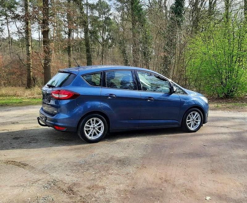 Gebraucht Ford C-MAX Trend 101 PS (74 kW) 2018 Chromablau metallic Van / Kleinbus