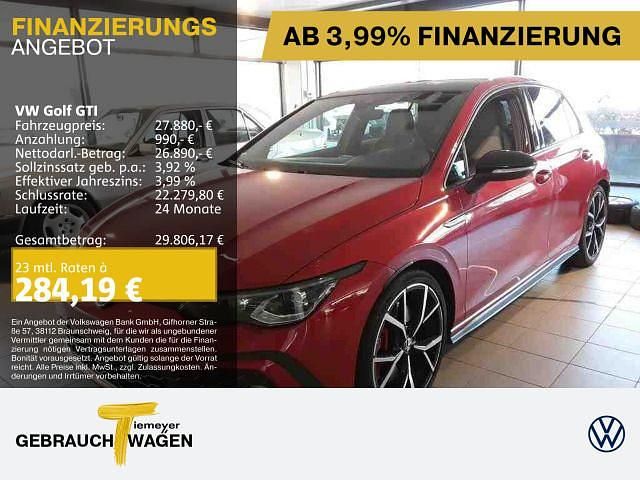 Rot Gebraucht 2021 VW Golf VIII Style | 27.390 € (Etwas zu teuer) - Bild 1/2