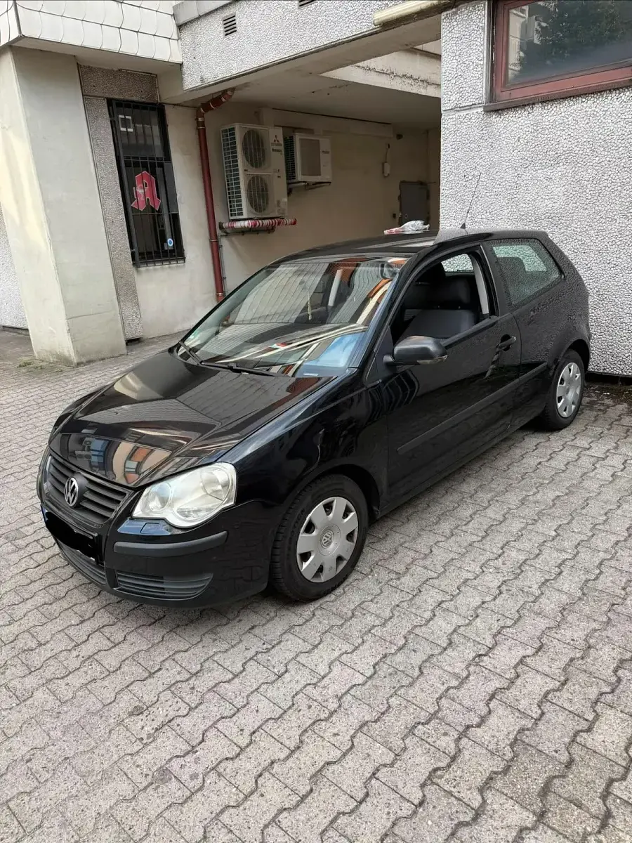 Gebraucht VW Polo Trendline 60 PS (44 kW) 2008 Schwarz Kleinwagen