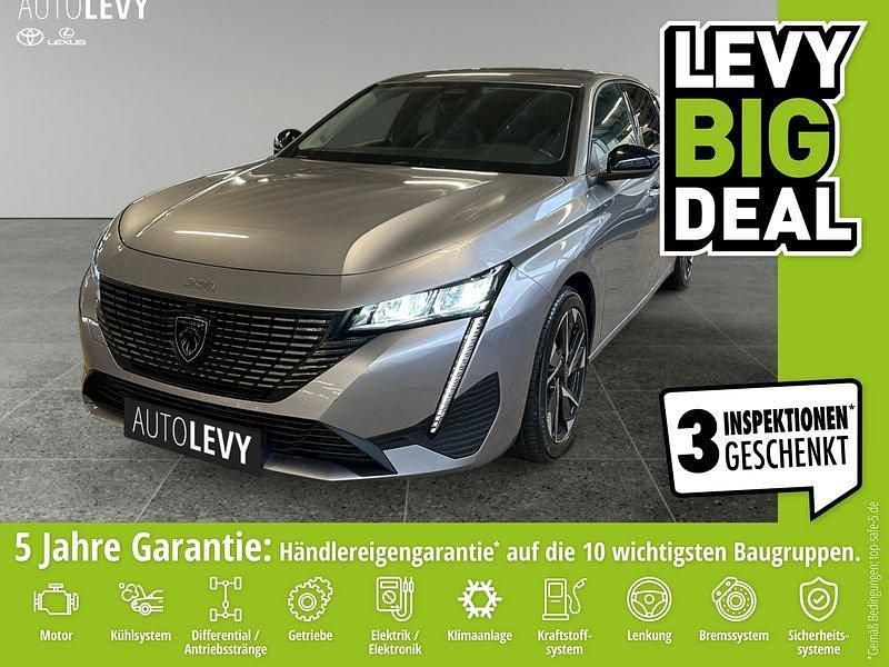 Grau artense (metallic) Gebraucht 2024 Peugeot 308 Allure Limousine | 19.470 € (Superpreis) - Bild 1/4