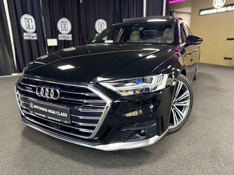 Schwarz Gebraucht 2019 Audi A8 S-Line Limousine | 35.990 € - Bild 1/4