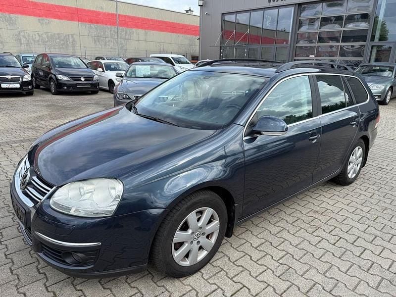 Blau Gebraucht 2007 VW Golf V Sportline Kombi | 1.799 € (Superpreis) - Bild 1/4